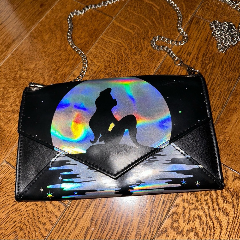 little mermaid envelope crossbody